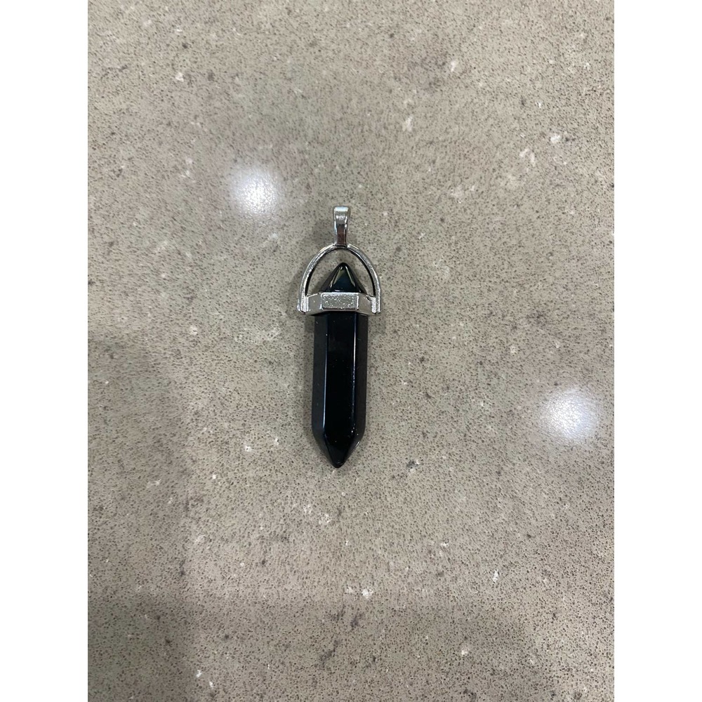 Natural Gemstone Hexagonal Pointed Reiki Chakra Pendant